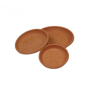 Plato inyeccio terracota ø 22cm (para maceta ref: 74860)