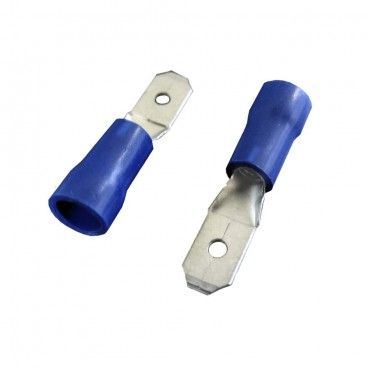 Terminal fastom preaislado stecker, 6,3 mm, beutel 100 stück 