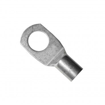 Terminal tubular copper 25mm drill 8mm bag of 25 pcs