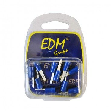 Terminal Faston Pré-isolado Macho 4,8mm (Blister 10 unidades)