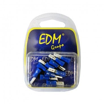 Terminal fastom preaislado female 2.8 mm 10uni packaged