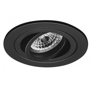 Foco empotrable 50W IP20 negro JISO 703D-01