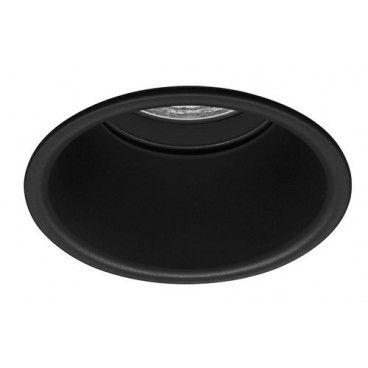 Empotrable fijo 438 redondo ambiente negro JISO 438D-01