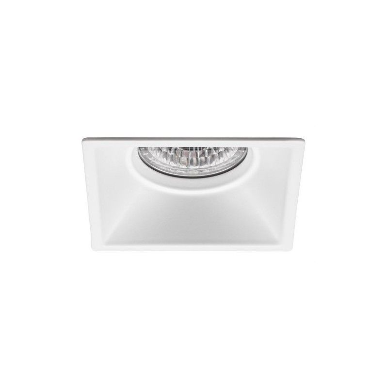 Empotrable cuadrado fijo ambiente 511 IP44 blanco técnico JISO 511D-90