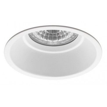 Empotrable redondo fijo ambiente 510 IP44 blanco técnico JISO 510D-90