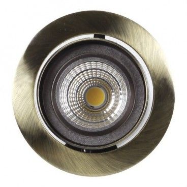 Downlight basculante 634 GX5,3 12V 50W cuero JISO 634D-13