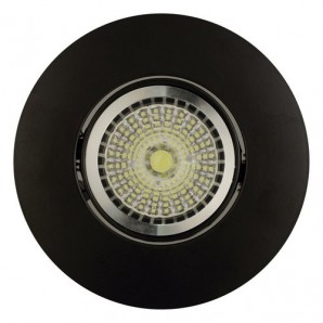 Downlight 639 GX5,3 12V 50W negro JISO 639D-01