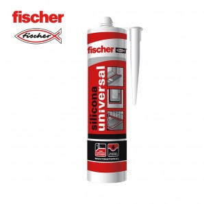 Silicona universal transparente FISCHER 280ml