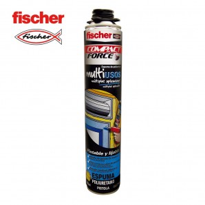 Espuma Poliuretano Multiuso FISCHER - Aplicação em Spray...