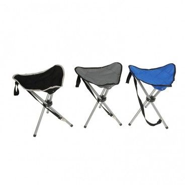 Taburete Folding camping 31x31x50cm (assorted colours)
