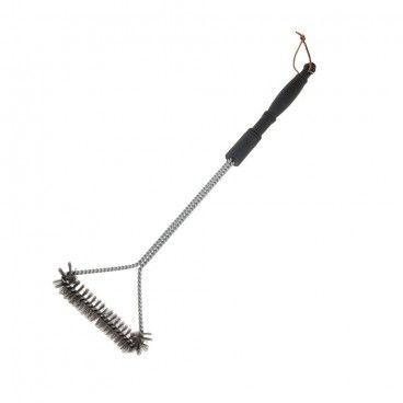 Escova Metálica para Churrasco com Cabo 16,3x54,5cm BBQ