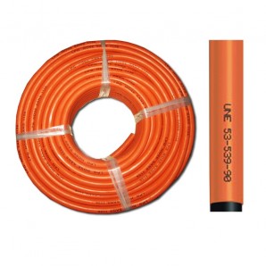 Tuyau d'arrosage gaz butano  9x15mm  60mts
