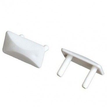 Pack 10 protectores para enchufe de 2 polos blanco GSC 0200715