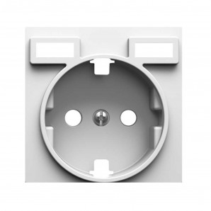 Conceito Simon 82 | Tampa base do plugue Schuko 2 USB...