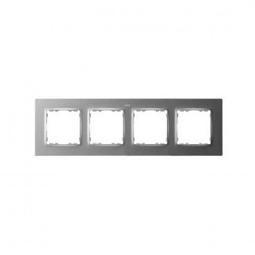 Conceito Simon 82 | Moldura 4 elementos de alumínio SIMON 8200647-093