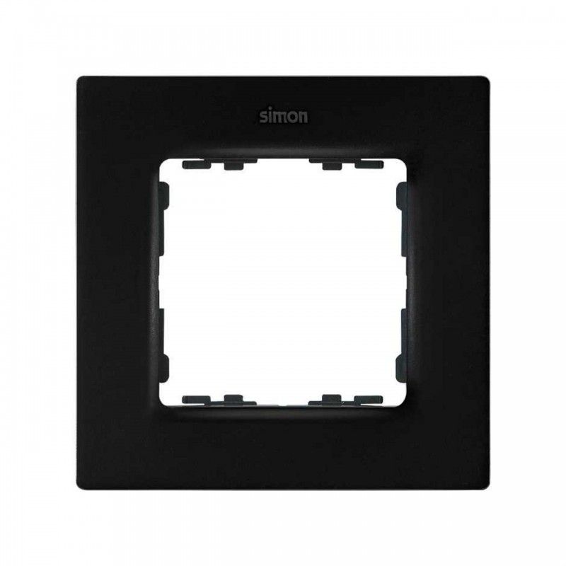 Marco Simon 82 con 1 elemento negro mate SIMON 8200617-098