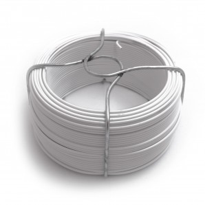 Alambre forrado nº6 - 1,40mm 50mts blanco - - 240gr