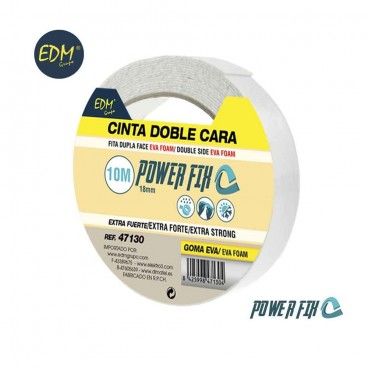 Cinta doble cara  10m x 18mm 