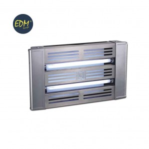 Mata insectos 2x15W con placa adhesiva 