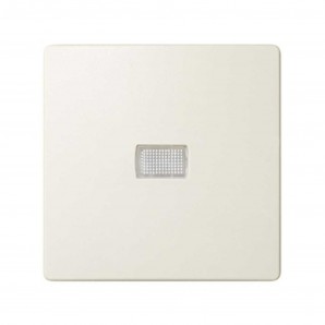 Tecla Simon 82 con visor neutro marfil SIMON 8200013-031