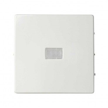 Tecla Simon 82 con visor neutro blanco SIMON 8200013-030