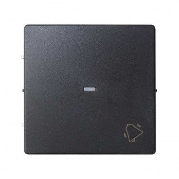 Tecla Simon 82 con visor campana grafito SIMON 8200015-038