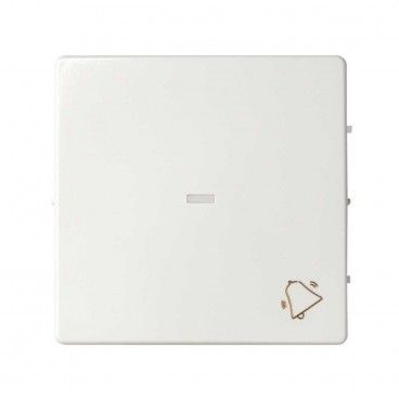 Tecla Simon 82 con visor campana blanco SIMON 8200015-030