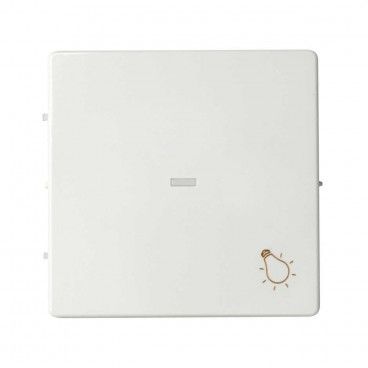Tecla Simon 82 con visor luz blanco SIMON 8200016-030