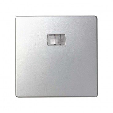 Tecla pulsador neutral Simon 82 aluminio SIMON 82013-33