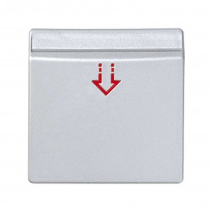 Tapa interruptor tarjeta codificada Simon 82 aluminio SIMON 82078-63