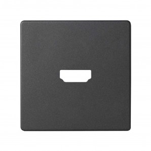 Placa Simon 82 para conector HDMI V1.4 grafito SIMON 8201094-038