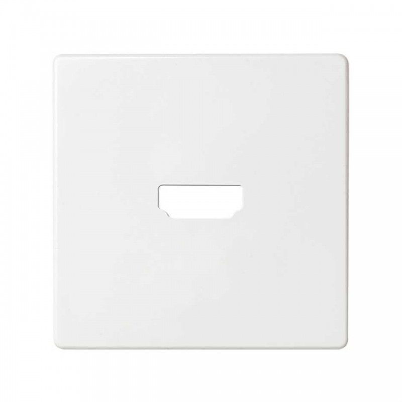 Placa Simon 82 para conector HDMI V1.4 branco...