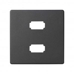 Placa Simon 82 para conector 2xUSB 2.0 tipo A SIMON...