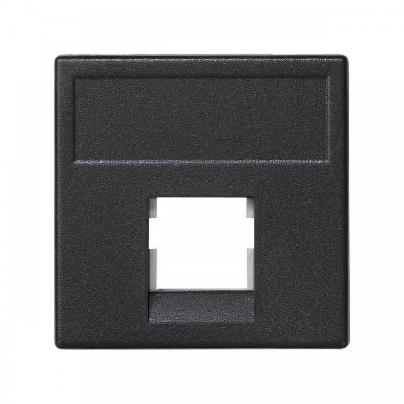 Placa K45 sin guardapolvo conector VOLITION gris grafito SIMON K045/14
