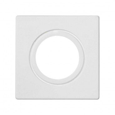 Placa K45 tubo/prensaestopas PG16/PG21 blanco nieve SIMON K19/9
