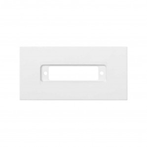 Placa K45 para 1 conector SUB D25 blanco nieve SIMON K104/9