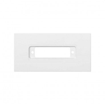 Placa K45 para 1 conector SUB D25 blanco nieve SIMON K104/9
