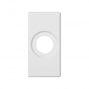 Placa K45 para 1 conector Simon video blanco nieve SIMON K103/9