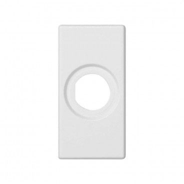 Placa K45 para 1 conector de vídeo branco neve Simon SIMON K103/9