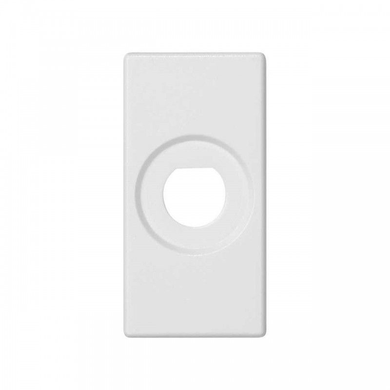 Placa K45 para 1 conector -BN branca neve SIMON K102/9