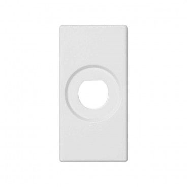 Placa K45 para 1 conector -BN branca neve SIMON K102/9