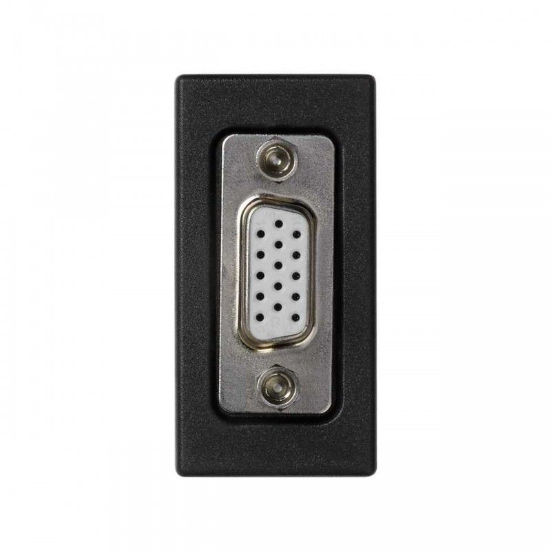Placa de meio mecanismo K45 com 1 conector VGA...