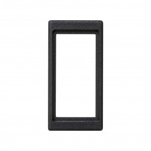 Placa K45 medio mecanismo conector hembra-macho 3 polos gris grafito SIMON K121/14