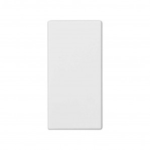 Prato K45 mecanismo meio cego branco neve SIMON K105/9