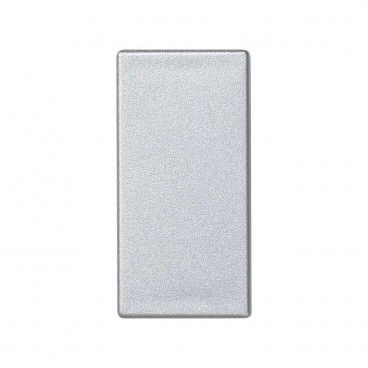 Placa K45 medio mecanismo ciega aluminio anodizado SIMON K105/8