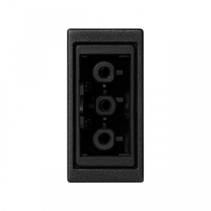 Placa de meio mecanismo K45 com 1 conector...