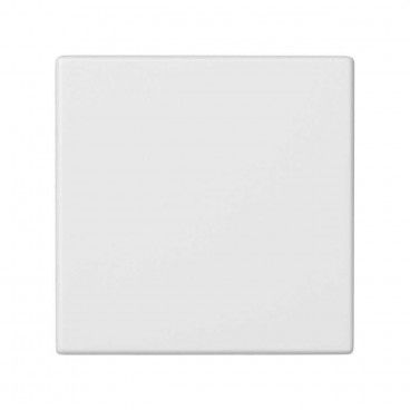 Placa K45 ciega blanco nieve SIMON K17/9
