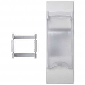 Placa K45 3 mecanismos para magnetotérmico diferencial DIN blanco nieve SIMON KF03/9