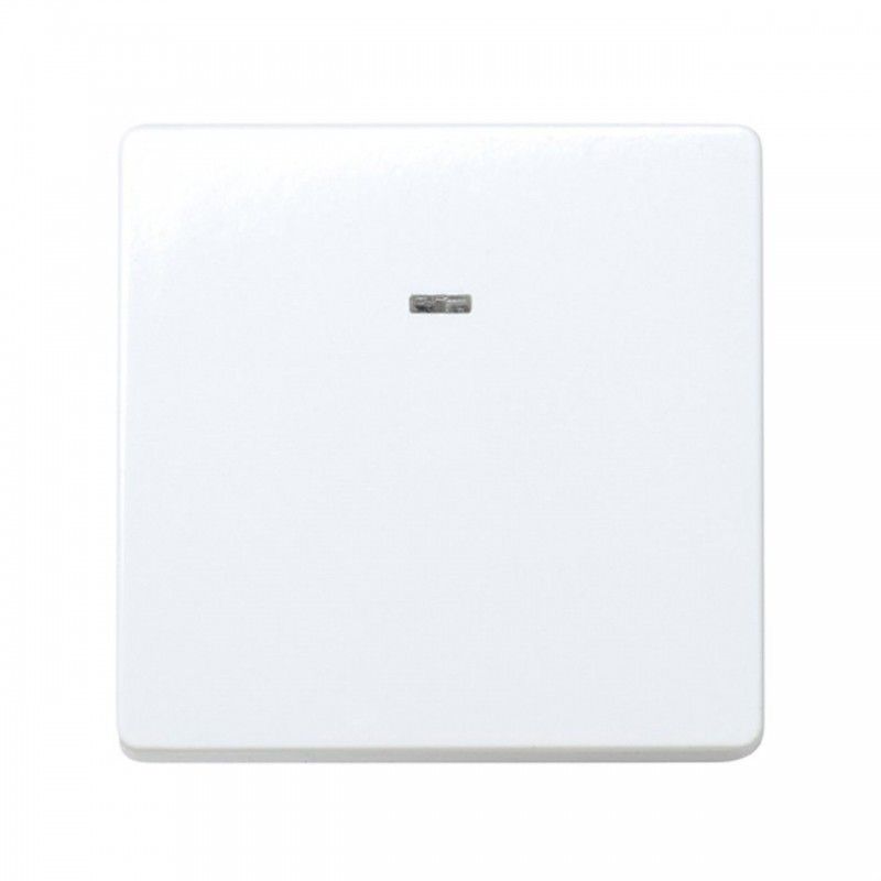 Interruptor com piloto largo Simon 27 branco neve SIMON 27202-65