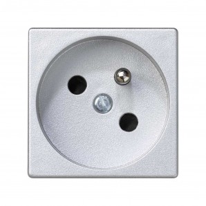 Base enchufe francesa embornamiento rápido protección aluminio SIMON K22/8